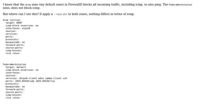 Linux - FirewallD - Why is ping blocked? смотреть онлайн