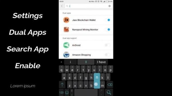 Dual App Whatsapp Instagram Facebook Twitter Android