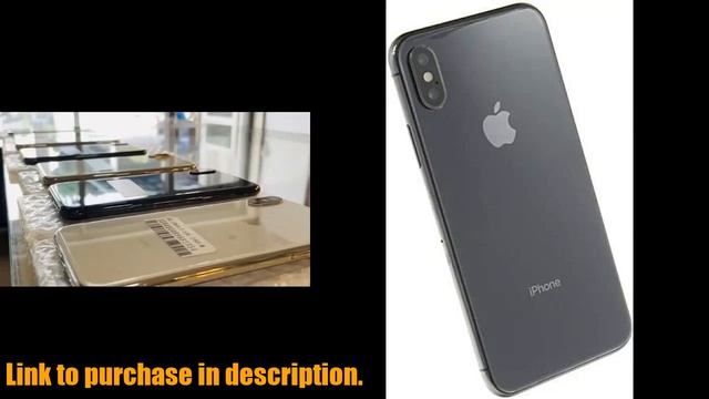 Buy Apple iPhone X, US Version, 256GB, Space Gray - Unlocked (Renewed) смотреть онлайн