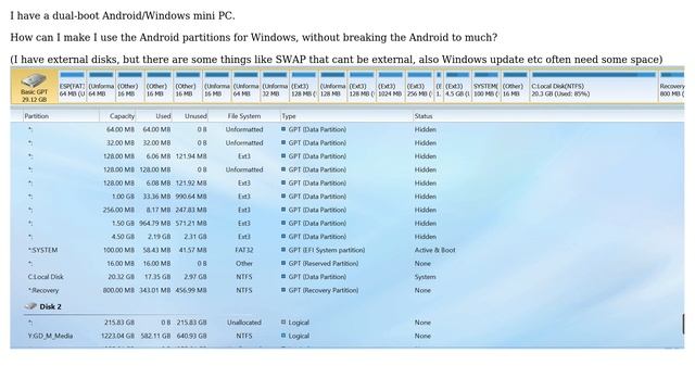 How can I use my Android partitions for Windows? смотреть онлайн