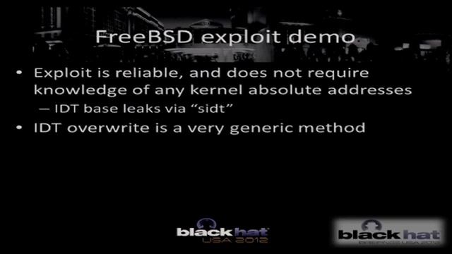 Black Hat USA 2012 - A Stitch in Time Saves Nine: A Case of Multiple Operating System Vulnerability смотреть онлайн