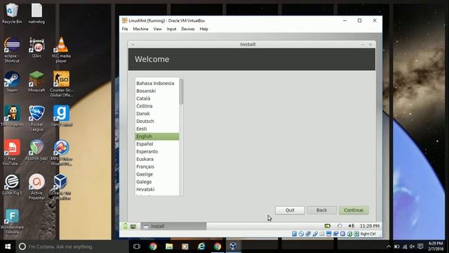 Linux Mint Desktop VM Installation (Systems Support Project pt 3) смотреть онлайн