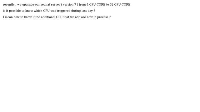 Unix & Linux: Linux + how to know which CPU Cores was active last day смотреть онлайн
