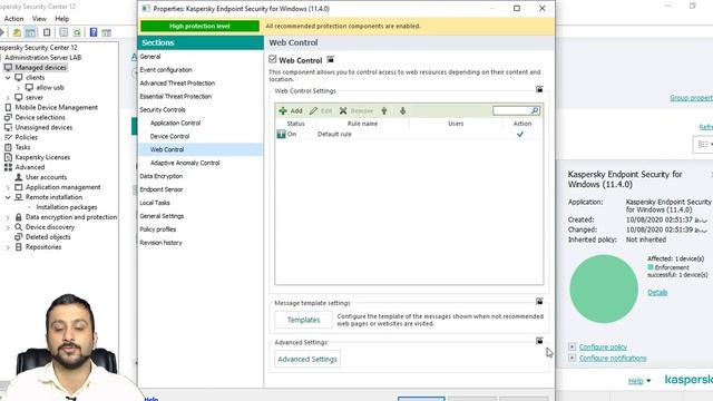 Kaspersky Endpoint Security - Policy Configuration смотреть онлайн