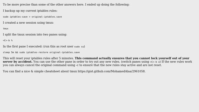 DevOps & SysAdmins: Safely changing iptables firewall rules? (9 Solutions!!) смотреть онлайн