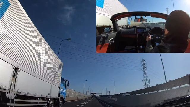 【コペン LA400K】東名阪自動車道② 大山田PA〜名二環〜名古屋IC смотреть онлайн