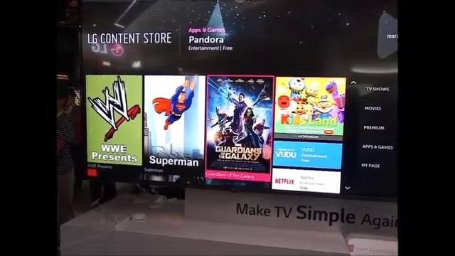 1502 CES 2015 Advertising framework LG TV's смотреть онлайн