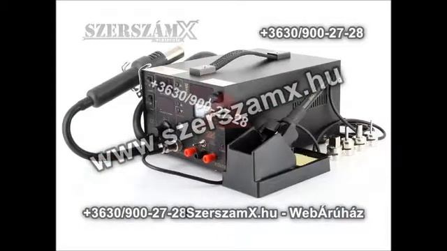 KraftDele Digitális Forrasztóállómás 5-funkció 750W KD856 Új Forrasztó смотреть онлайн