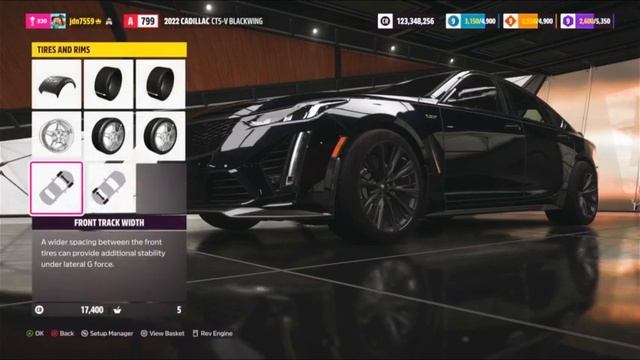 Forza Horizon 5 2022 Cadillac CT5-V BLACKWING