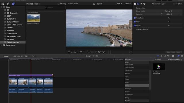 Adjustment Layer Demo смотреть онлайн