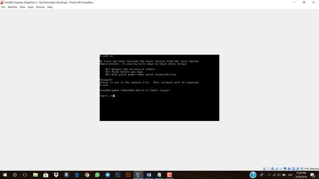 PRACTICA NO. 5, CREACIÓN DE USUARIOS, GRUPOS Y PERMISOS en FreeBSD смотреть онлайн