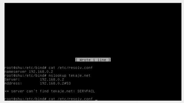 Konfigurasi DNS Server Linux Debian 7 смотреть онлайн
