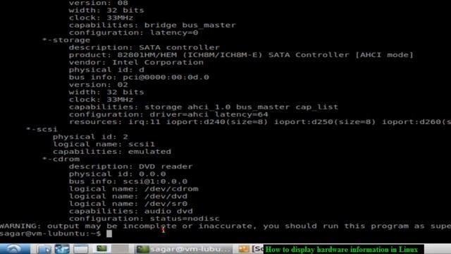 How to display hardware information in Linux смотреть онлайн