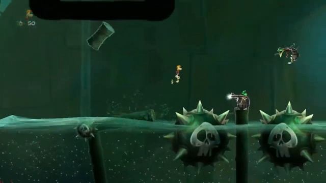 Rayman Legends - Часть 21.Всегда найдется рыба по больше смотреть онлайн