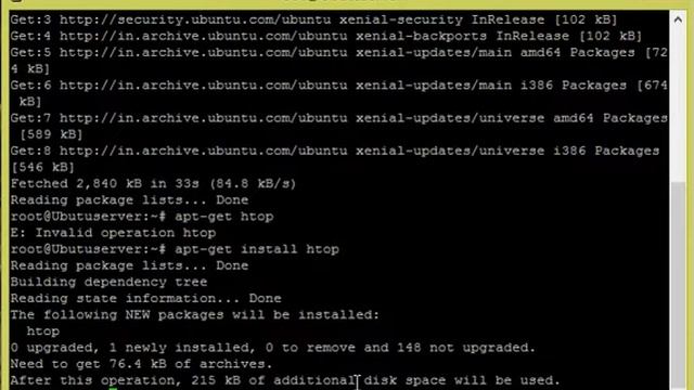 htop in linux смотреть онлайн