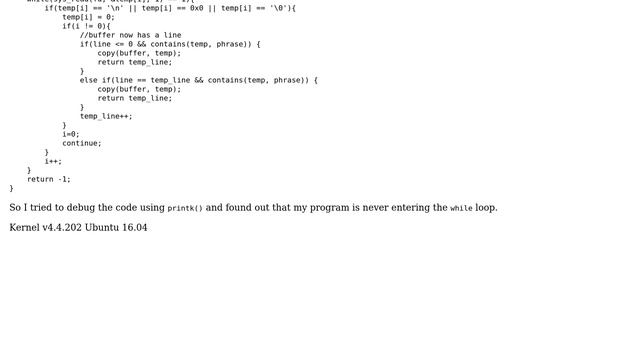 Unix & Linux: How to use sys_read() in kernel space properly? смотреть онлайн