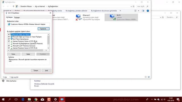 DNS Ayarları 2018 Windows 10 DNS Değiştirme смотреть онлайн