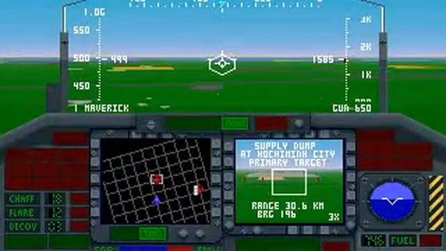 Microprose F-117A (DosBox, MT-32) смотреть онлайн