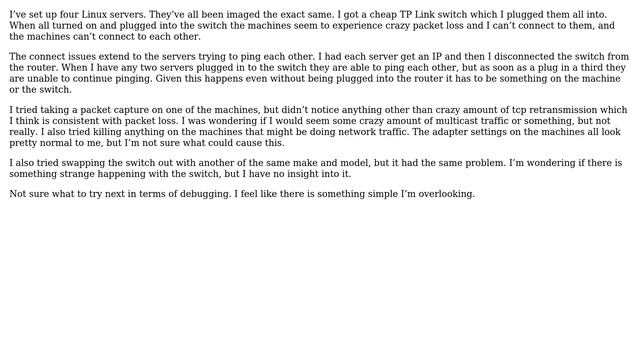 DevOps & SysAdmins: Packet loss with TP-Link switch and Linux (2 Solutions!!) смотреть онлайн