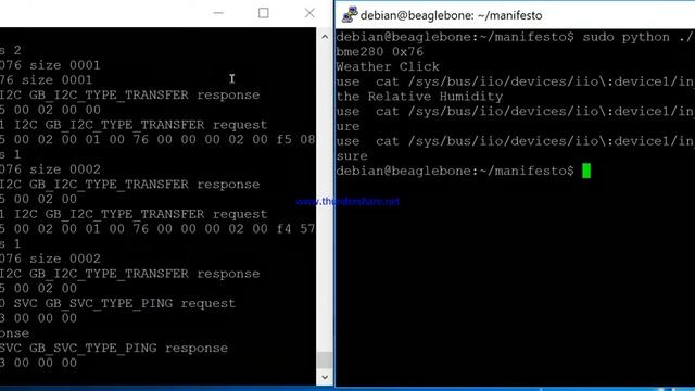 I2C Click Board Support Under Greybus : PocketBeagle Demonstration смотреть онлайн