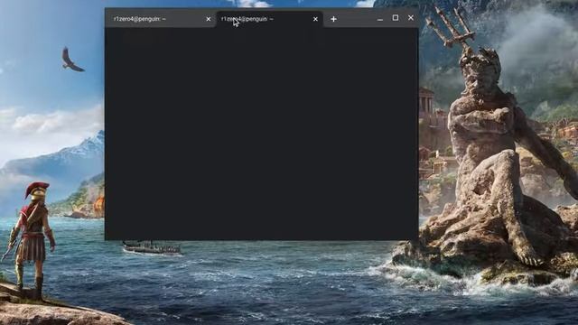 Running Linux on my chromebook for the first time! смотреть онлайн