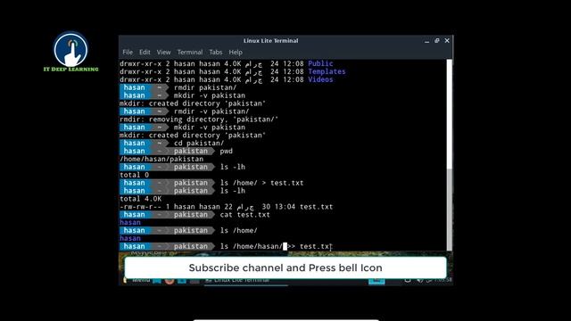 Lec-6-Linux-pwd-mkdir-rmdir-and-cat-commands-in-urdu смотреть онлайн