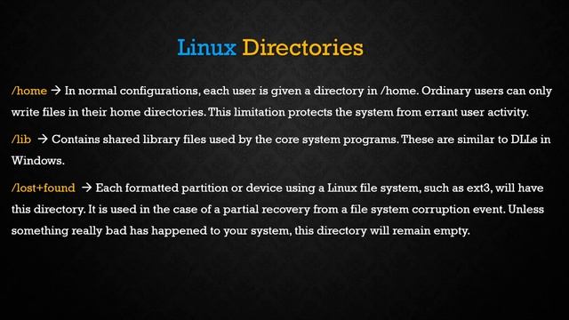 Linux | Directories in 7 minutes смотреть онлайн