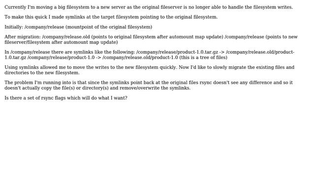 DevOps & SysAdmins: rsync invocation to replace symlinks pointing to source? (2 Solutions!!) смотреть онлайн
