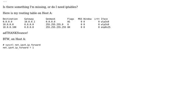 Unix & Linux: Linux Forward Packets between interfaces смотреть онлайн