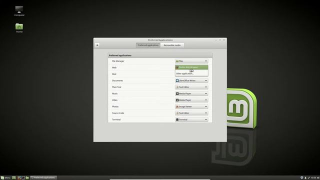 Noobs Lab: Changing default applications in Linux mint смотреть онлайн