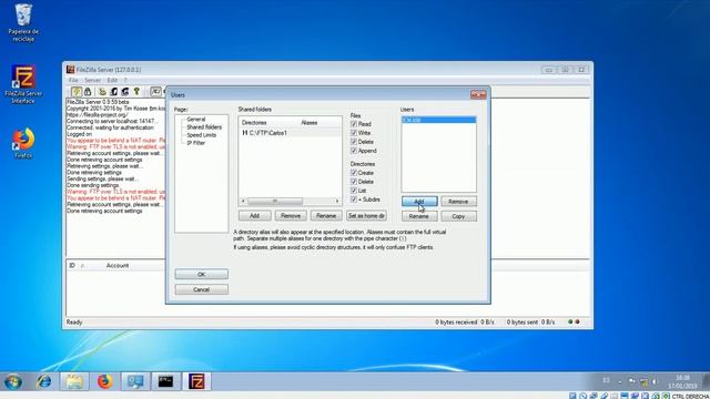FTP Windows 7 смотреть онлайн