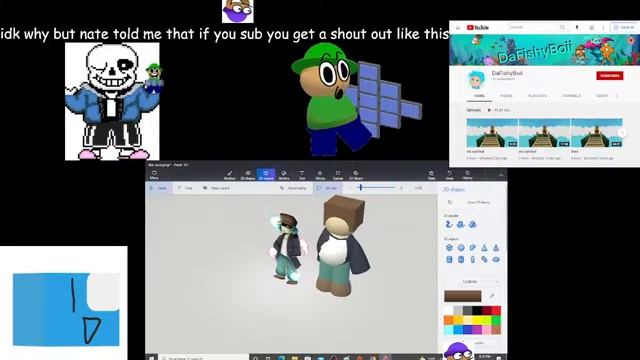 Trying To Make Dave And Bambi Golden Apple characters смотреть онлайн