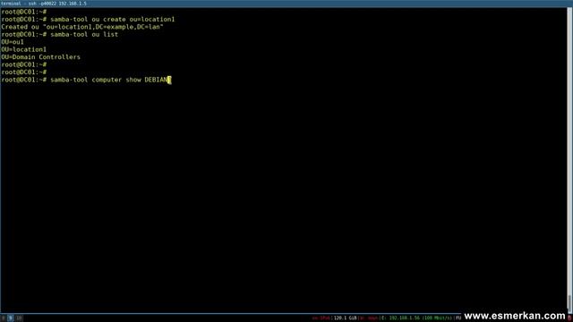 Samba Active Directory 5.Bölüm Computer ve OU Yönetimi смотреть онлайн