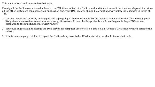Unix & Linux: DNS records that are 2 months old? (2 Solutions!!) смотреть онлайн