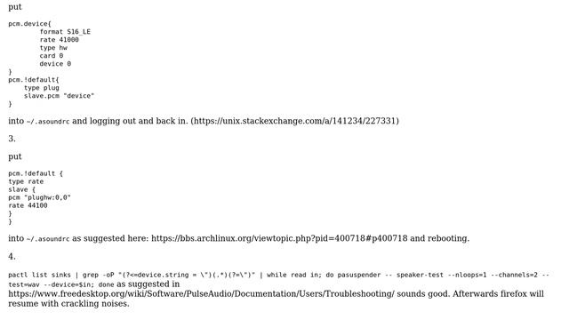 Unix & Linux: Pulseaudio detects wrong sample rate. Forcing pulseaudio a sample rate смотреть онлайн