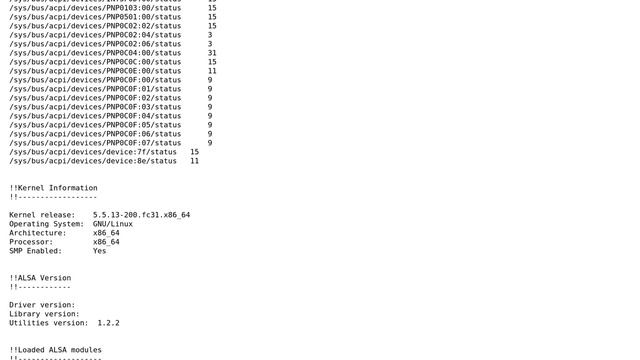 No sound devices detected and partially no sound card detected on new fedora 31 install смотреть онлайн