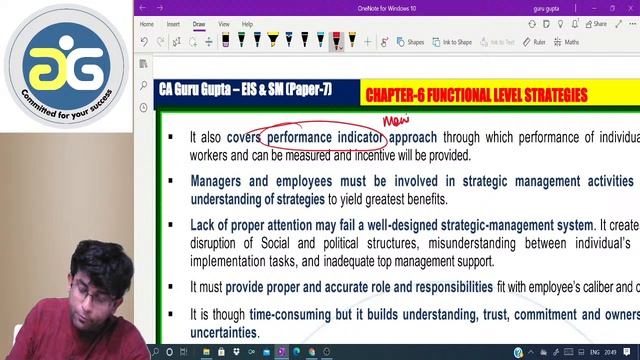 #SM #EISSM / L4 / Chapter 6 / Functional Level Strategies / Guru Gupta