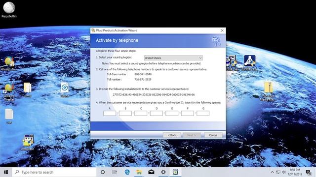 Activating Microsoft Plus! Over the Phone in 2019 смотреть онлайн