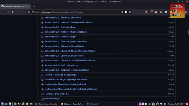 Flameshot. Aplikasi screenshot open source. смотреть онлайн