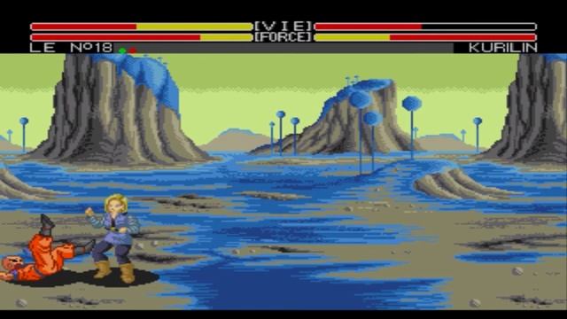 Dragon Ball Z | Sega Genesis | Android 18 All Moves | ALLSTARGAMER
