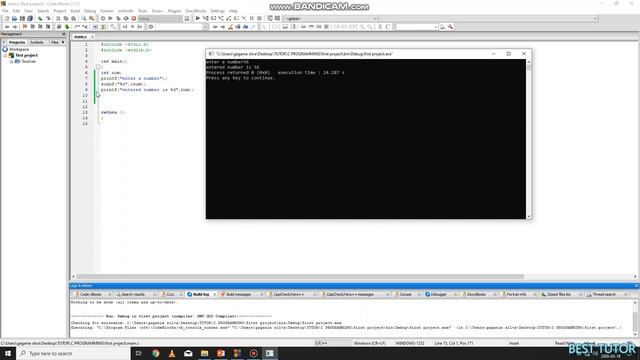 c programming in sinhala (user input,operators,string)#tutorial2 смотреть онлайн