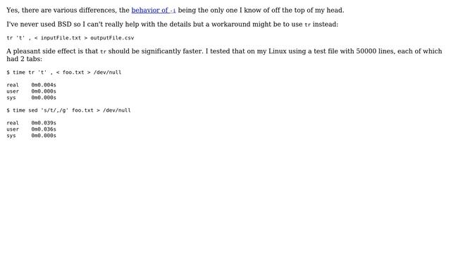 Unix & Linux: sed behaves different on FreeBSD and on Linux? (5 Solutions!!) смотреть онлайн