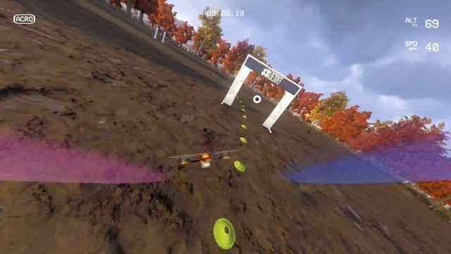 UTT5 Nautilus 08.56 secs on Liftoff FPV Racing Simulator смотреть онлайн