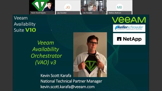 Webinar | Veeam and NetApp Availability Orchestrator v3 смотреть онлайн