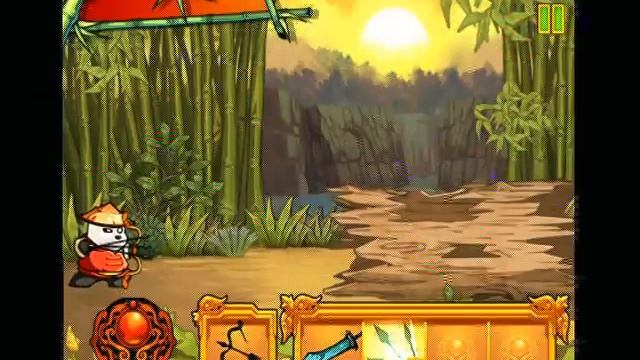 [iPhone game]Panda warrior:Zombie king's treasure play video смотреть онлайн