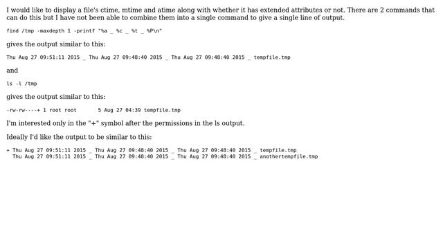 DevOps & SysAdmins: Get a file's ctime, atime, mtime and extended attributes (2 Solutions!!) смотреть онлайн