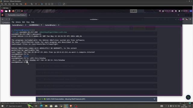 Linux Privilege Escalation - Writable shadow file смотреть онлайн