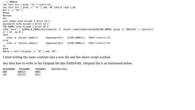 Unix & Linux: How to execute a script based on a file? смотреть онлайн