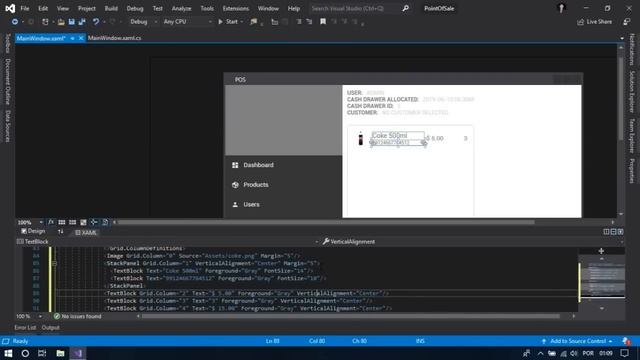 C# WPF Design UI - Point of Sale смотреть онлайн