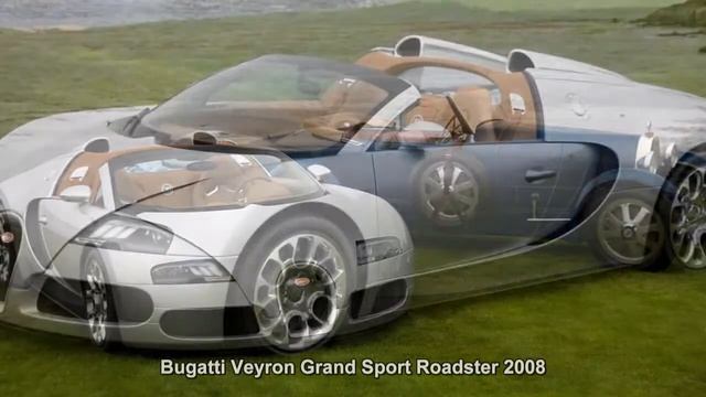 #2623. Bugatti Veyron Grand Sport Roadster 2008 (лучшее видео) смотреть онлайн